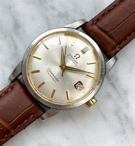 omega seamaster calendar replica|vintage omega seamaster for sale.